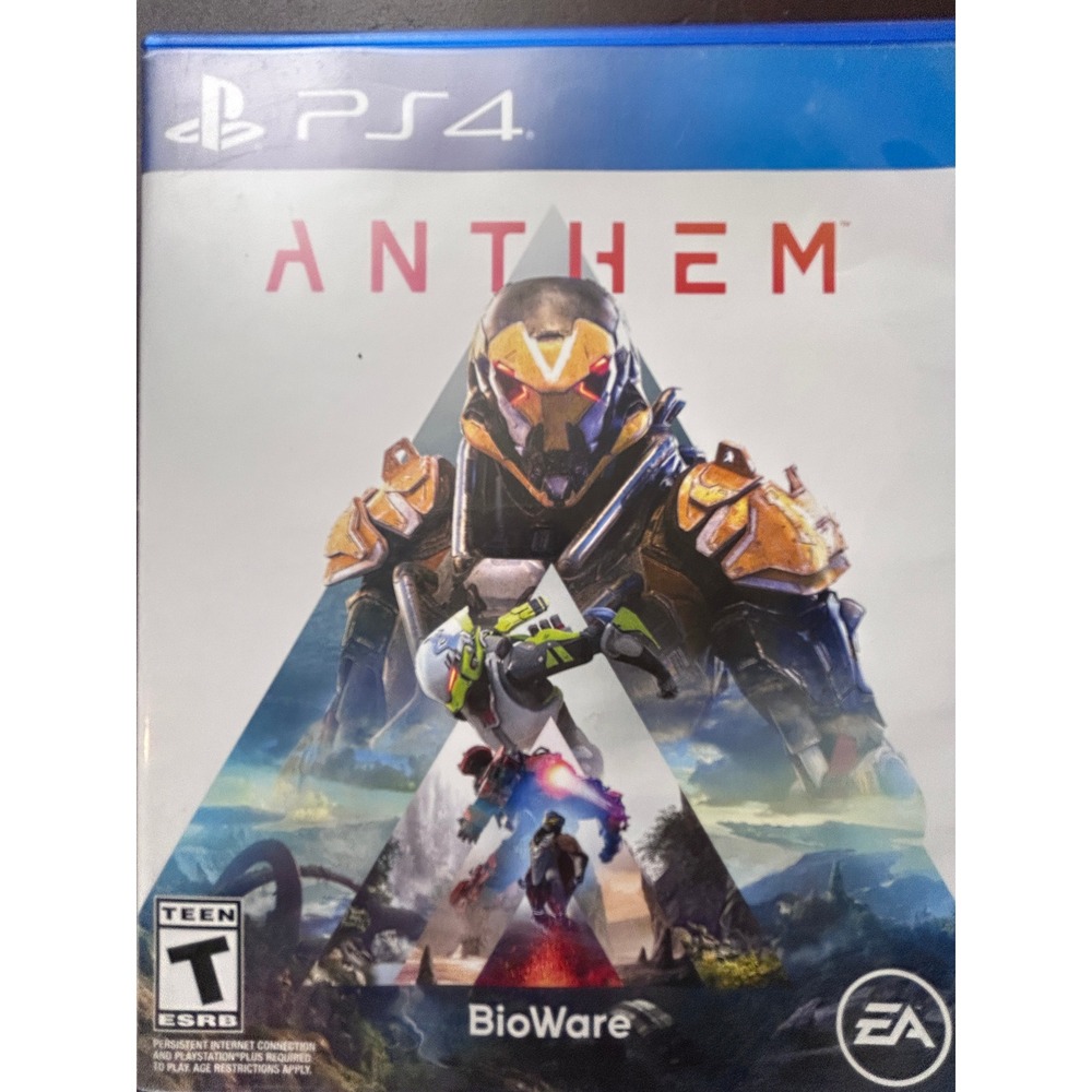 Anthem Sony PlayStation 4 PS4 BioWare EA Action RPG Video Game Complete CIB